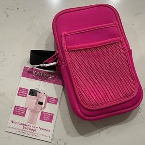 KATYDID Pink Tumbler Accessory Pouch